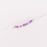 Awo - Bracelet femme personnalisable pierres precieuses de naissance or ou argent