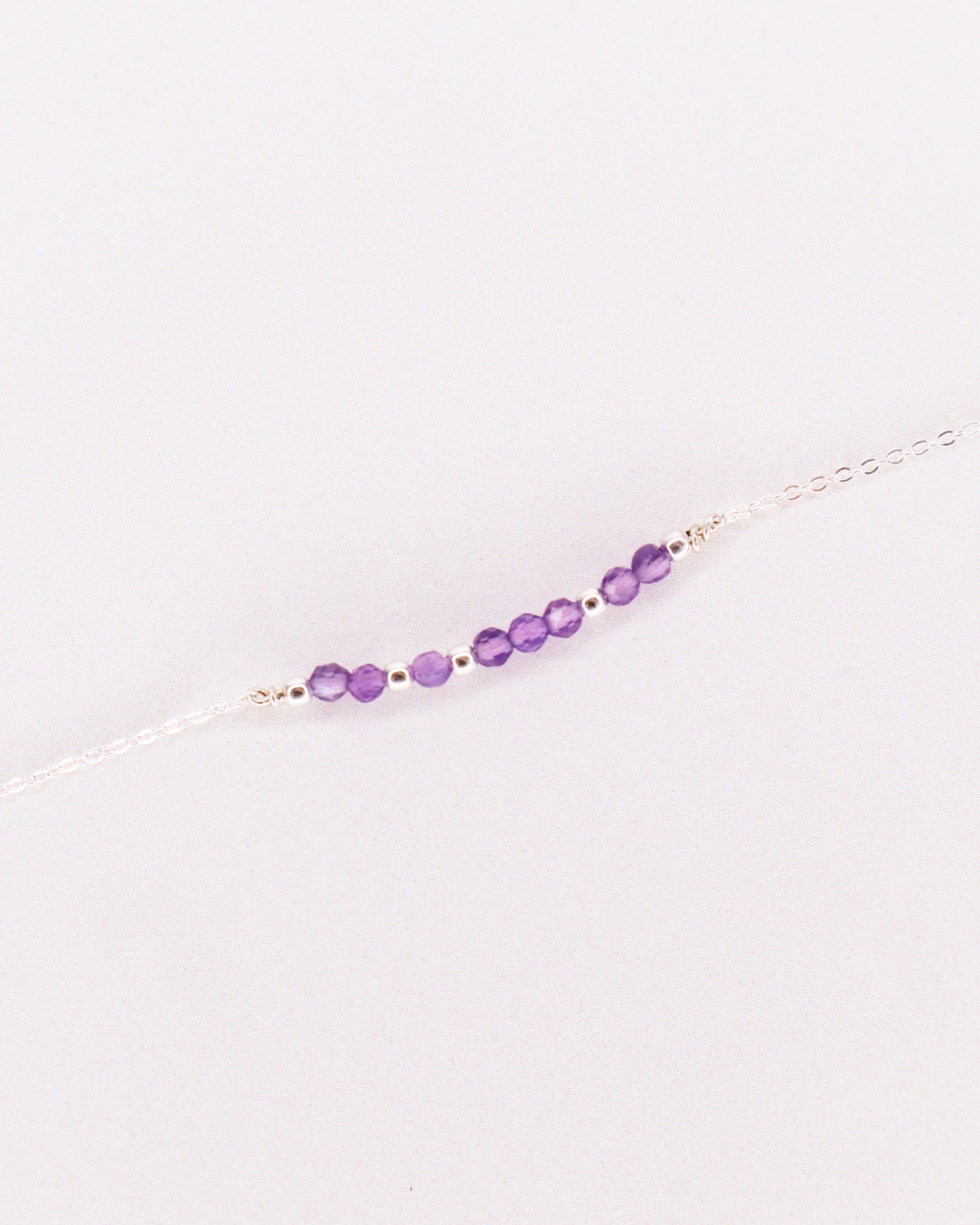 Awo - Bracelet femme personnalisable pierres precieuses de naissance or ou argent