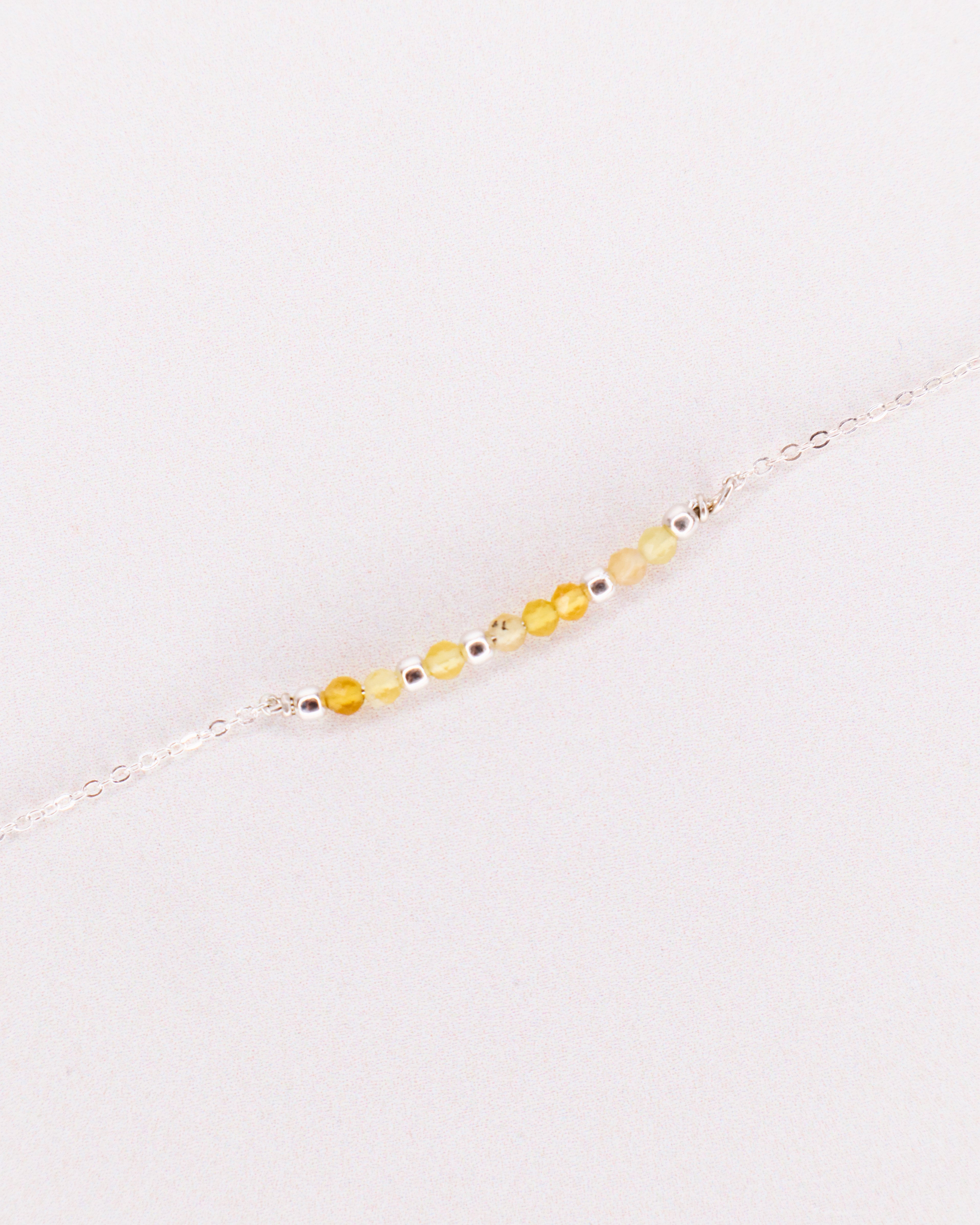 Awo - Bracelet femme personnalisable pierres precieuses de naissance or ou argent