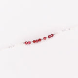 Awo - Bracelet femme personnalisable pierres precieuses de naissance or ou argent