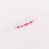 Awo - Bracelet femme personnalisable pierres precieuses de naissance or ou argent