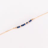 Awo - Bracelet femme personnalisable pierres precieuses de naissance or ou argent