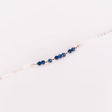 Awo - Bracelet femme personnalisable pierres precieuses de naissance or ou argent