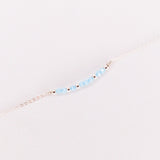 Awo - Bracelet femme personnalisable pierres precieuses de naissance or ou argent