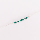 Awo - Bracelet femme personnalisable pierres precieuses de naissance or ou argent