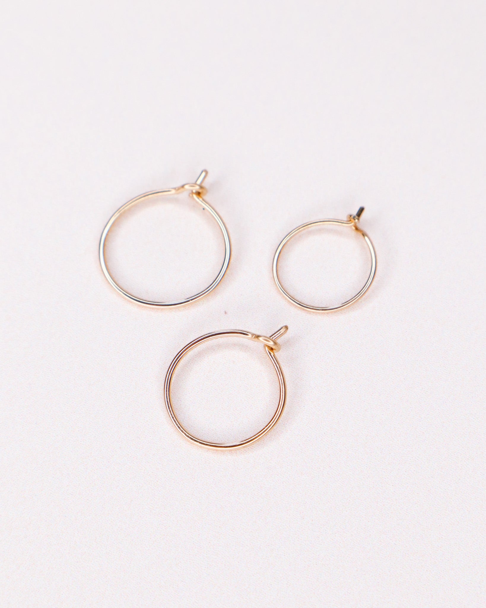 Guilaki - coffret boucles d'oreilles creoles 3 tailles or argent
