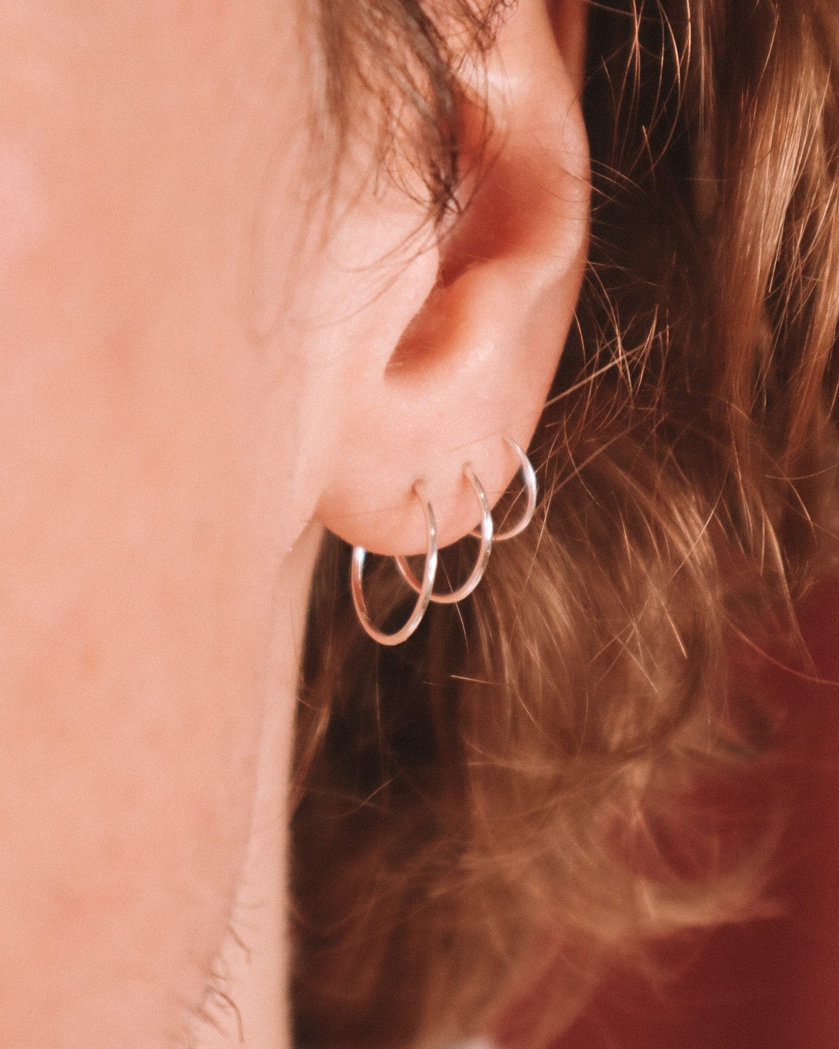 Guilaki - coffret boucles d'oreilles creoles 3 tailles or argent