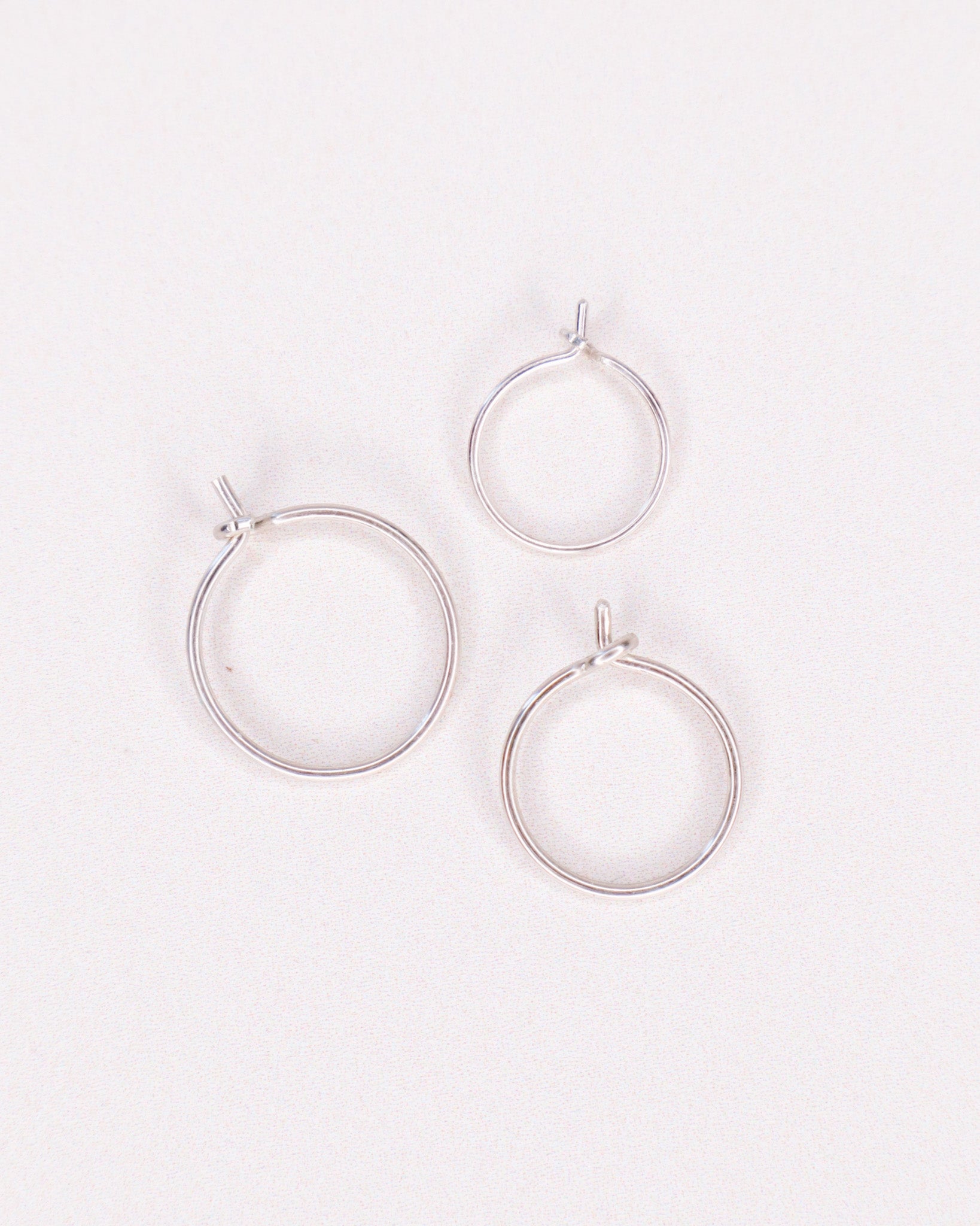 Guilaki - coffret boucles d'oreilles creoles 3 tailles or argent