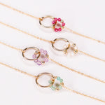 Karoo - Bracelet femme personnalisable pierres precieuses de naissance or ou argent