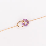 Karoo - Bracelet femme personnalisable pierres precieuses de naissance or ou argent
