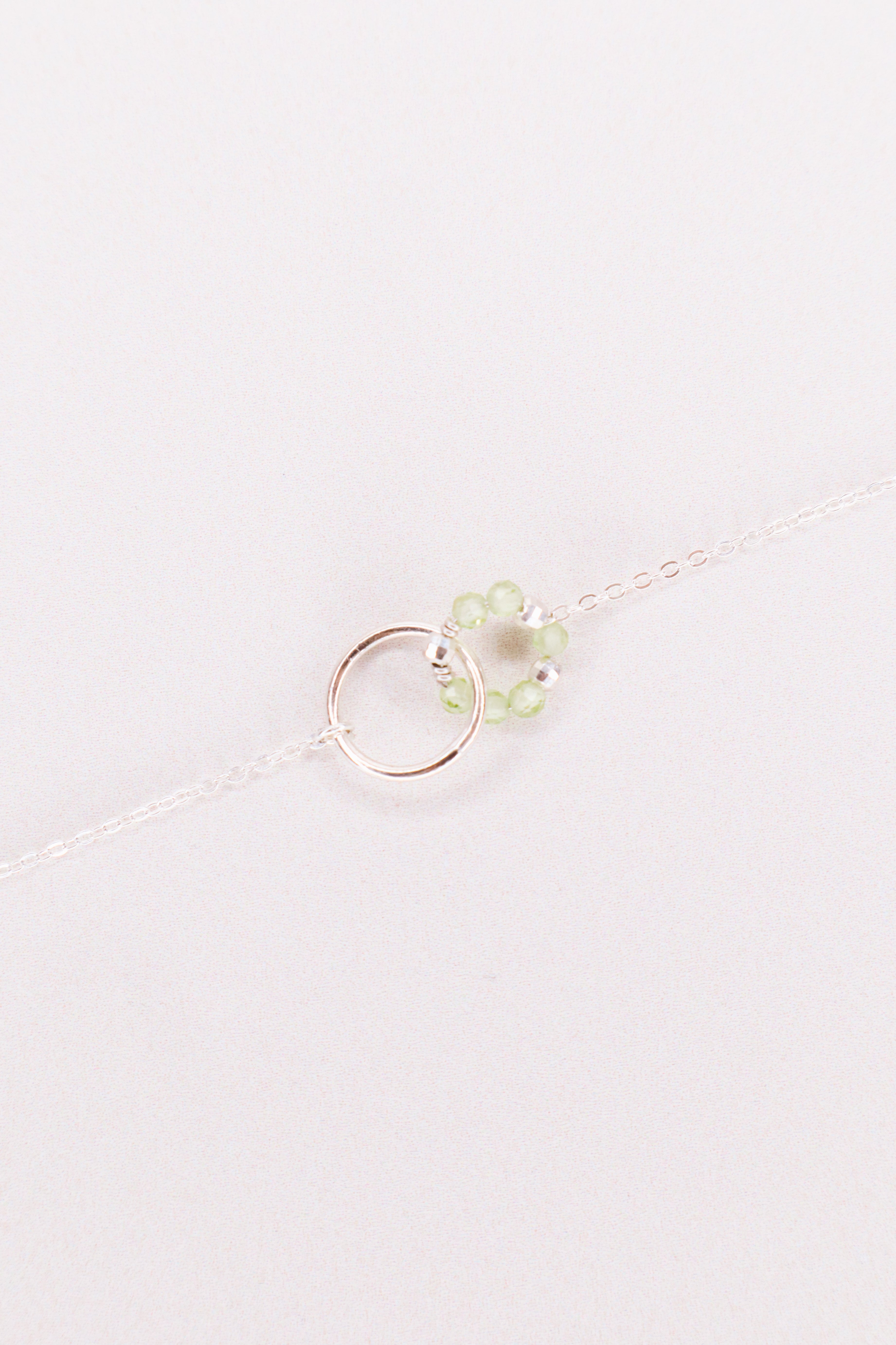 Karoo - Bracelet femme personnalisable pierres precieuses de naissance or ou argent