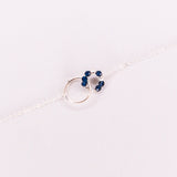 Karoo - Bracelet femme personnalisable pierres precieuses de naissance or ou argent