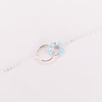 Karoo - Bracelet femme personnalisable pierres precieuses de naissance or ou argent