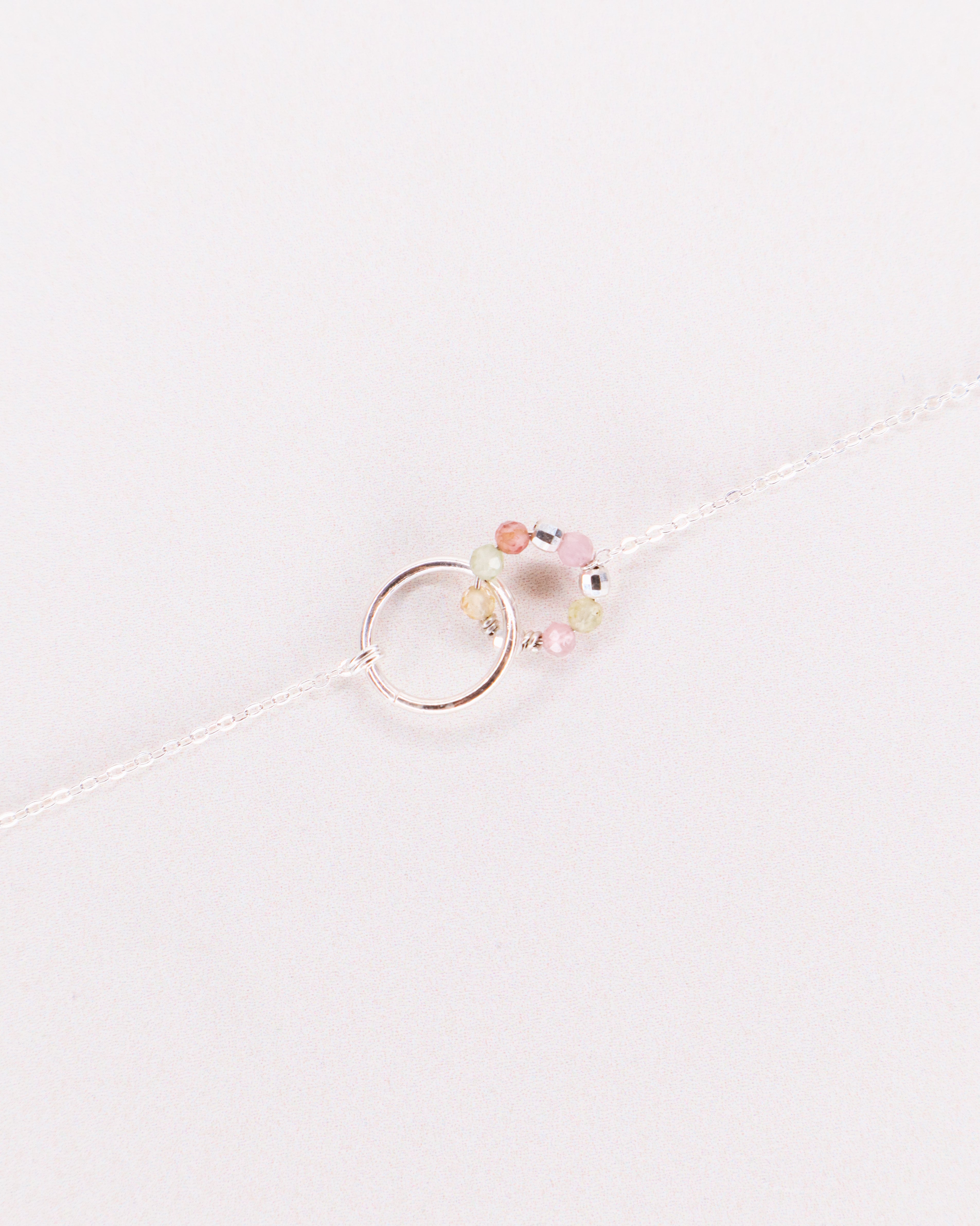 Karoo - Bracelet femme personnalisable pierres precieuses de naissance or ou argent