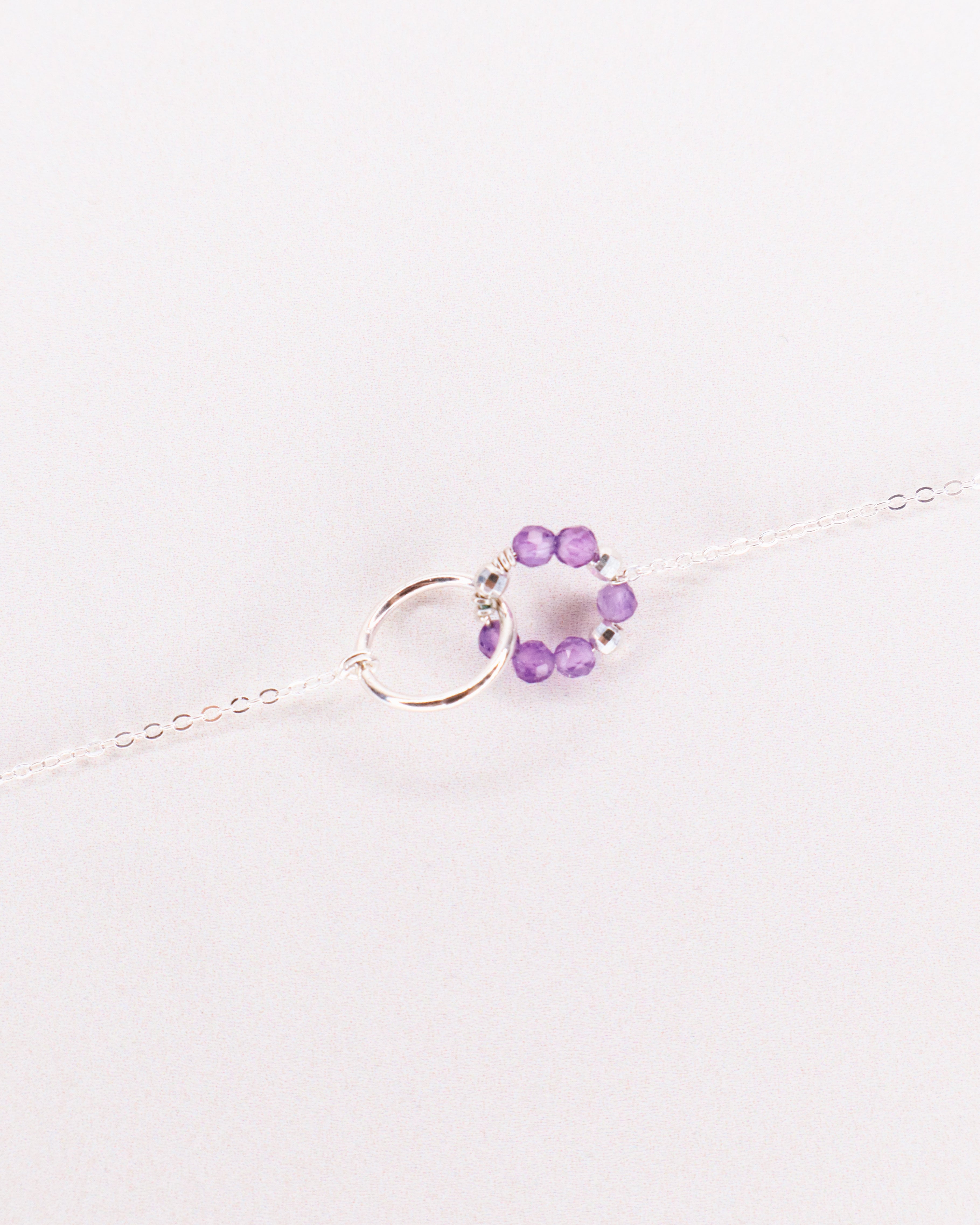 Karoo - Bracelet femme personnalisable pierres precieuses de naissance or ou argent