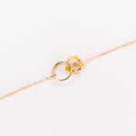 Karoo - Bracelet femme personnalisable pierres precieuses de naissance or ou argent