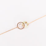 Karoo - Bracelet femme personnalisable pierres precieuses de naissance or ou argent