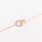 Karoo - Bracelet femme personnalisable pierres precieuses de naissance or ou argent