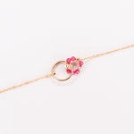 Karoo - Bracelet femme personnalisable pierres precieuses de naissance or ou argent