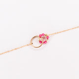 Karoo - Bracelet femme personnalisable pierres precieuses de naissance or ou argent