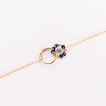 Karoo - Bracelet femme personnalisable pierres precieuses de naissance or ou argent