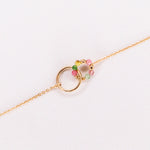 Karoo - Bracelet femme personnalisable pierres precieuses de naissance or ou argent