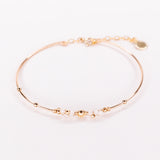 Nascita - Bracelet jonc femme personnalisable pierres precieuses de naissance or ou argent