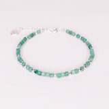 Ource vert - bracelet femme pierres aventurine verte or ou argent