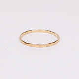 Po - bague martelée fine or ou argent