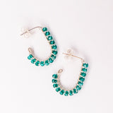 Sinh - Boucles d'oreilles puces personnalisables pierres précieuses de naissance or ou argent