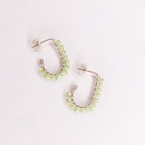Sinh - Boucles d'oreilles puces personnalisables pierres précieuses de naissance or ou argent