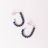 Sinh - Boucles d'oreilles puces personnalisables pierres précieuses de naissance or ou argent