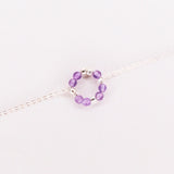 Zenith - Bracelet femme personnalisable pierres precieuses de naissance or ou argent