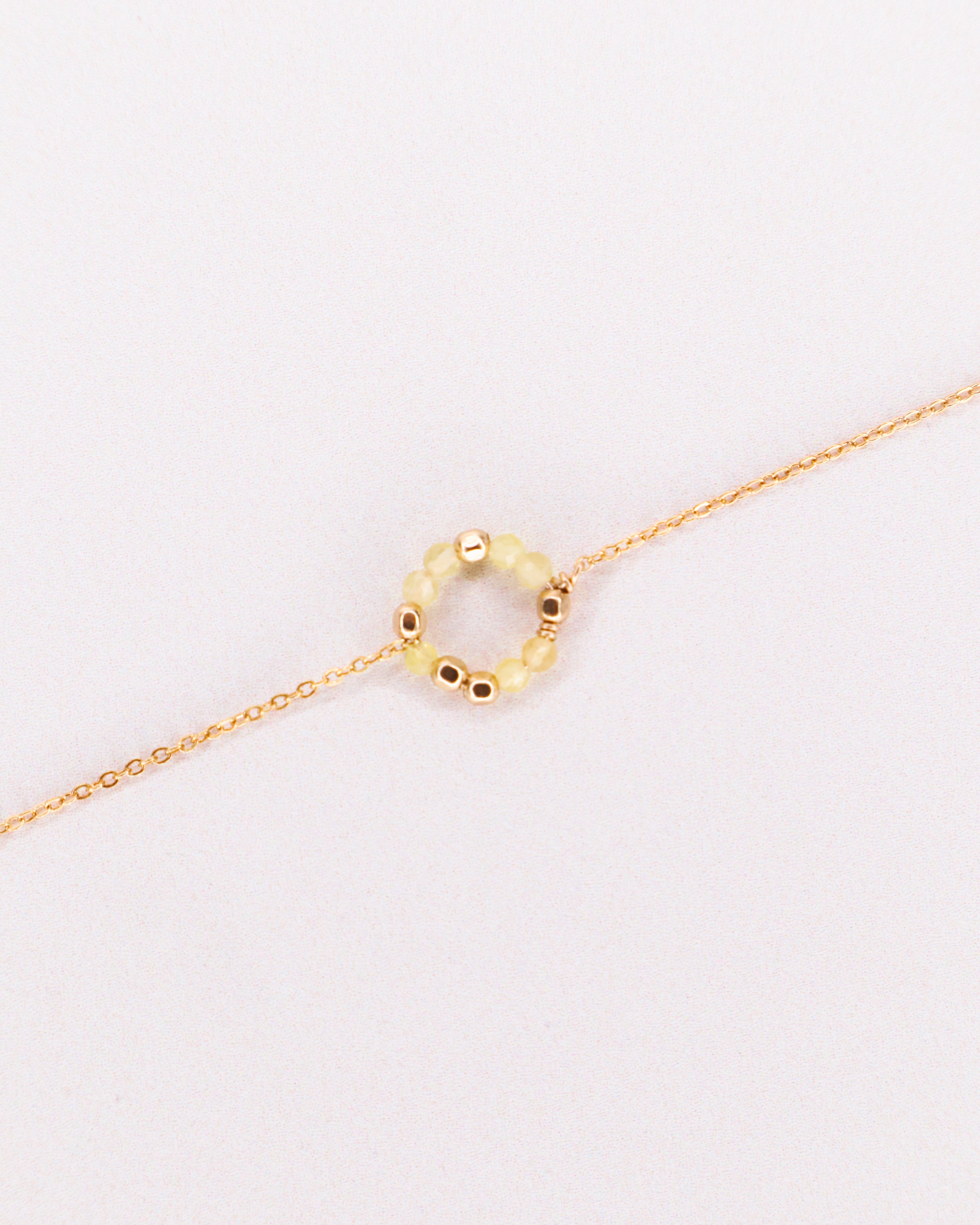 Zenith - Bracelet femme personnalisable pierres precieuses de naissance or ou argent