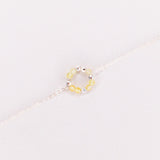 Zenith - Bracelet femme personnalisable pierres precieuses de naissance or ou argent