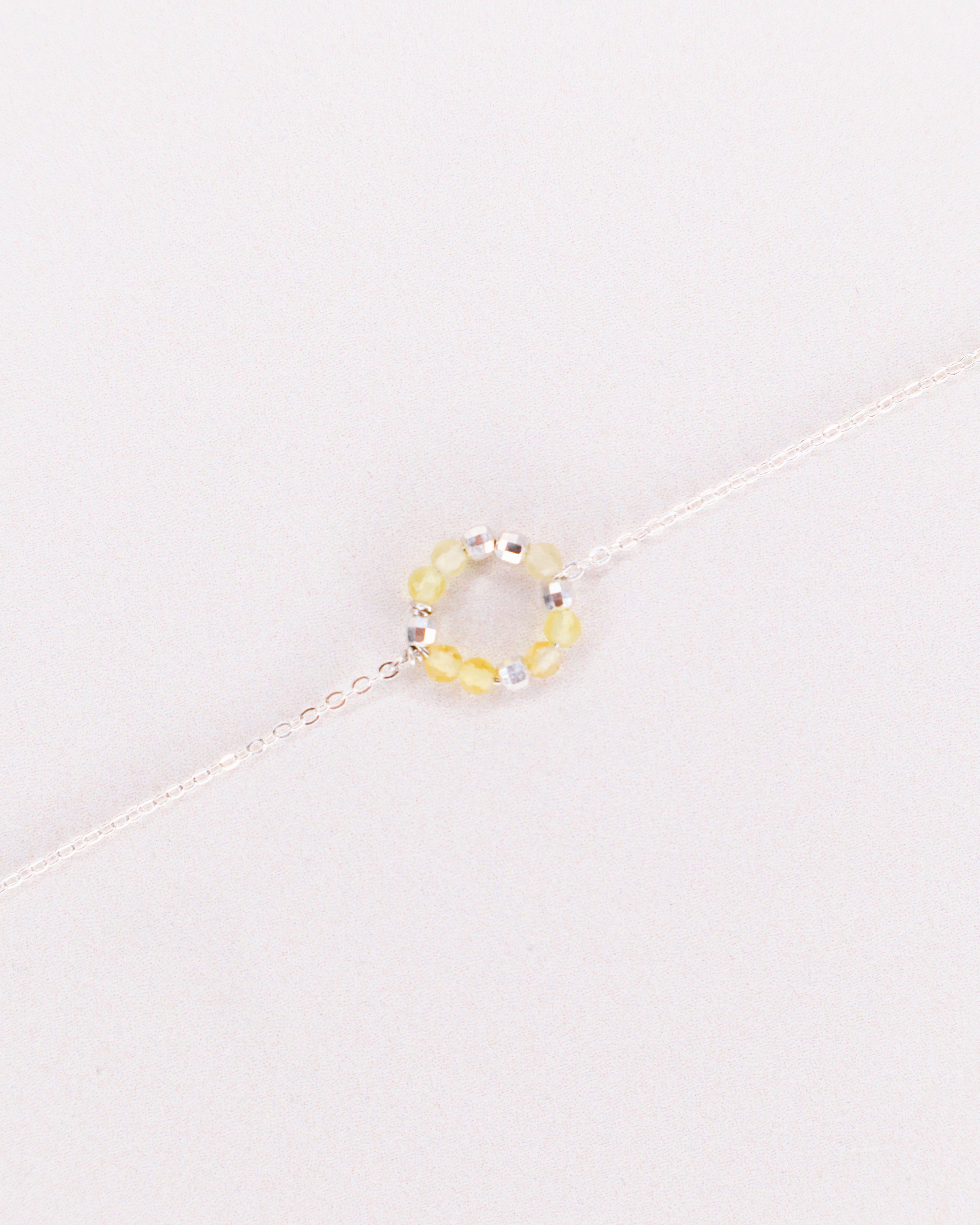 Zenith - Bracelet femme personnalisable pierres precieuses de naissance or ou argent