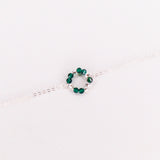 Zenith - Bracelet femme personnalisable pierres precieuses de naissance or ou argent