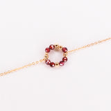 Zenith - Bracelet femme personnalisable pierres precieuses de naissance or ou argent