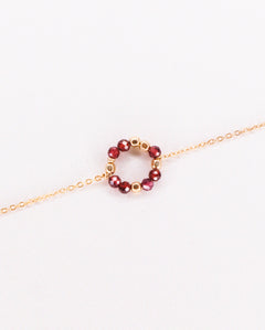 Zenith - Bracelet femme personnalisable pierres precieuses de naissance or ou argent