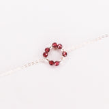 Zenith - Bracelet femme personnalisable pierres precieuses de naissance or ou argent