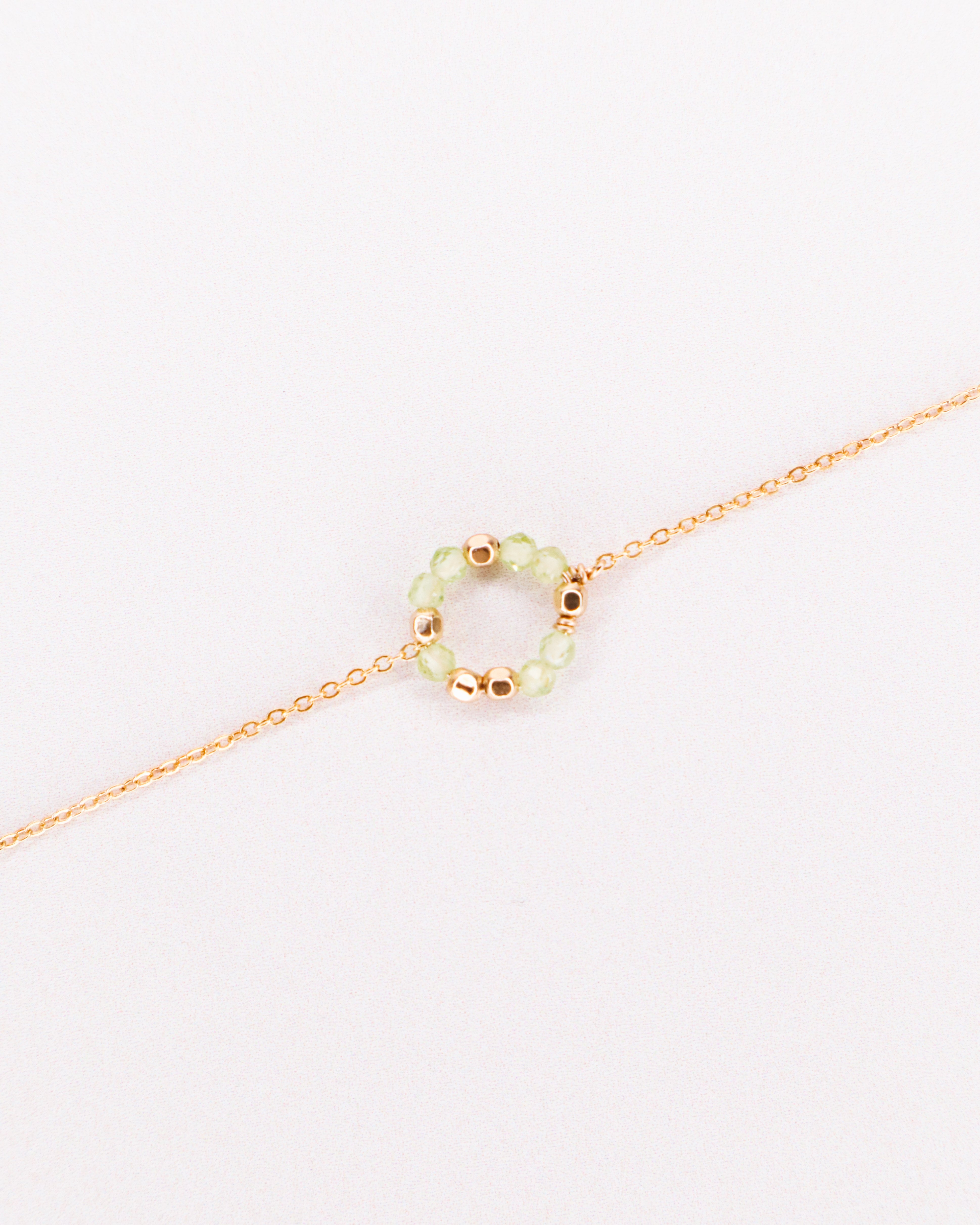 Zenith - Bracelet femme personnalisable pierres precieuses de naissance or ou argent