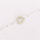 Zenith - Bracelet femme personnalisable pierres precieuses de naissance or ou argent