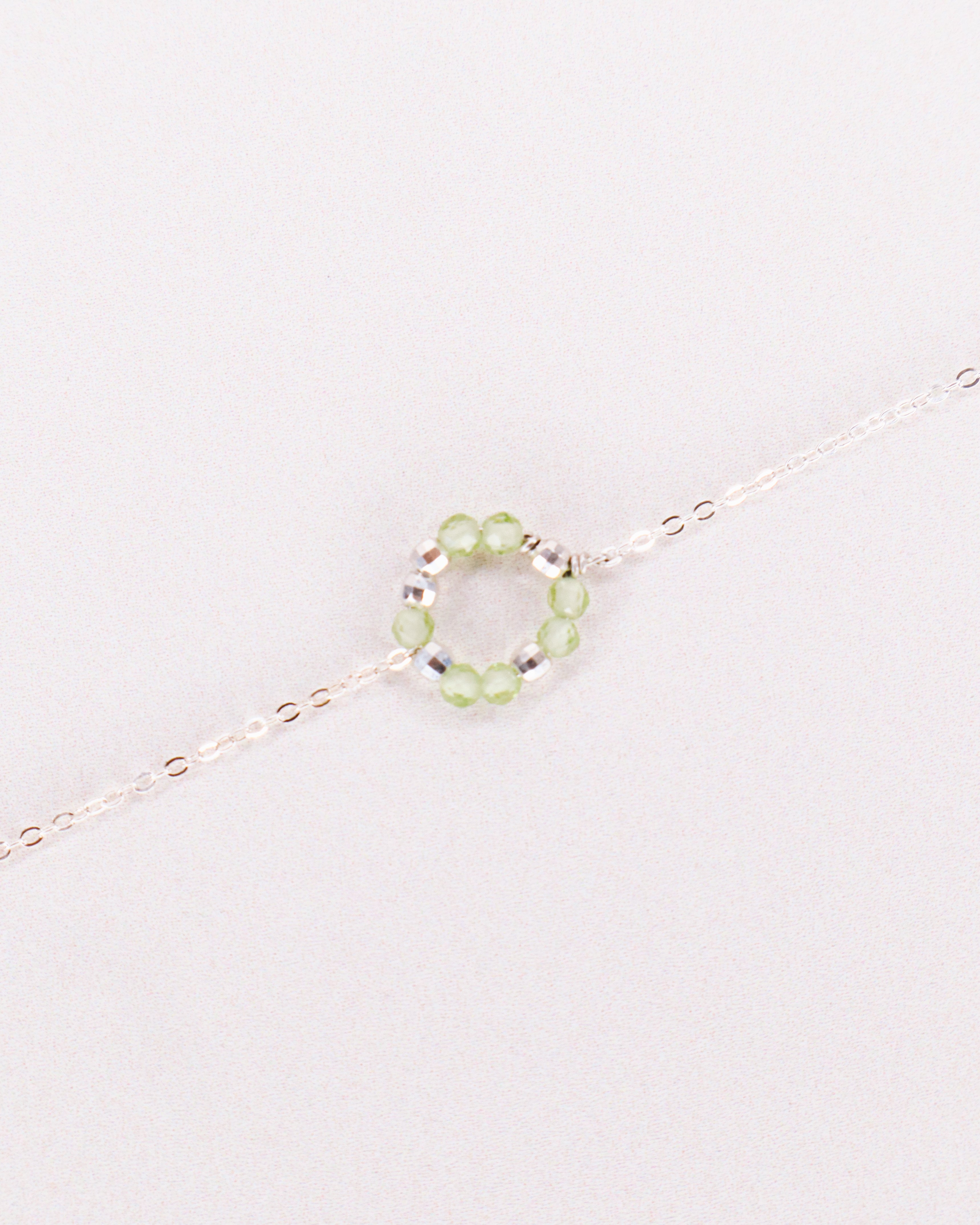 Zenith - Bracelet femme personnalisable pierres precieuses de naissance or ou argent