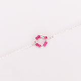 Zenith - Bracelet femme personnalisable pierres precieuses de naissance or ou argent