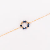 Zenith - Bracelet femme personnalisable pierres precieuses de naissance or ou argent