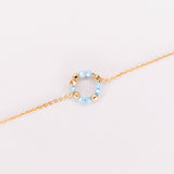Zenith - Bracelet femme personnalisable pierres precieuses de naissance or ou argent