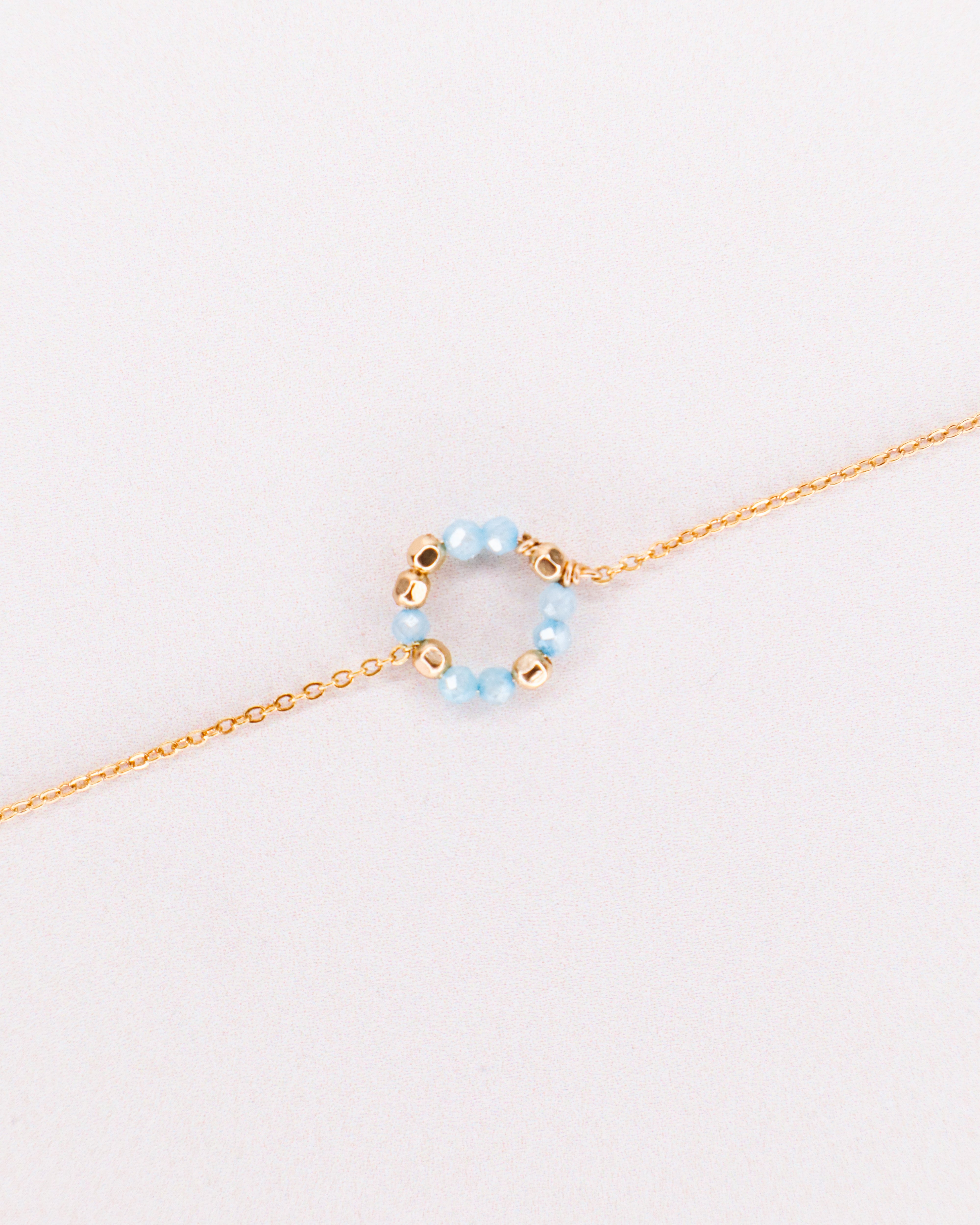 Zenith - Bracelet femme personnalisable pierres precieuses de naissance or ou argent