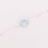 Zenith - Bracelet femme personnalisable pierres precieuses de naissance or ou argent