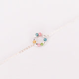 Zenith - Bracelet femme personnalisable pierres precieuses de naissance or ou argent