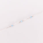 Aube - Bracelet femme personnalisable pierres precieuses de naissance or ou argent 